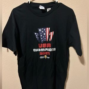 USMNT gold cup champions t shirt. Men’s medium
